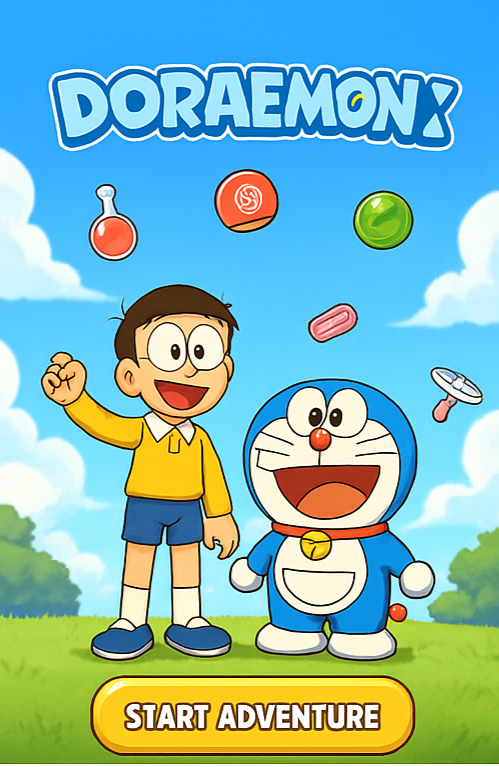 Adventure Map View Doraemon X